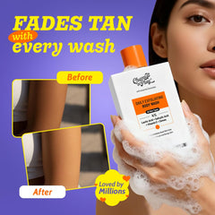 Chemist At Play exfoliating-lather reveals gentle exfoliation for dry skin.