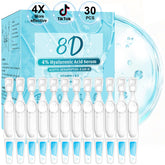 Cheokingba 4% HA serum ampoule packaging with sterile single-use tubes for fresh hydration.