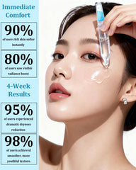 Cheokingba 8D Hyaluronic Acid Serum demonstrates multiweight hydration across skin layers.