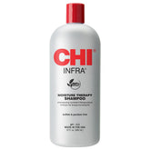 CHI Infra Shampoo bottle front showing hydrating formula for heat-damaged hair