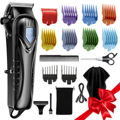 Chicclly professional hair clippers front view highlighting precision grooming at home