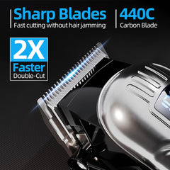 Chicclly clippers ten color guards for easy length selection and precise trims
