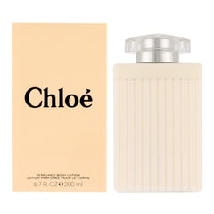 Chloé perfumed body lotion application demonstrates smooth skin and long-lasting fragrance.