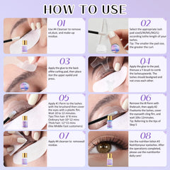 Choido Perm Lotion powers a lasting lash curl and brow lift.