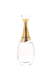 Christian Dior J'adore mini packaging image emphasizes compact, ideal for on-the-go.