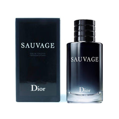 Christian Dior Sauvage bottle front view for confident daily wear