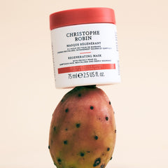 Christophe Robin regenerating mask texture application shows smoothing action.