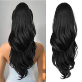 CHRSHN Ponytail Extension 26-inch drawstring for instant volume and easy styling.