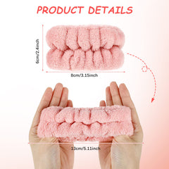 Bandas de muñeca de microfibra absorbente de Chuangdi para secado rápido.