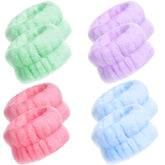 Chuangdi wrist bands set of four colors to help prevent liquid spills while washing
