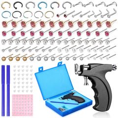 Chumia ear-piercing-gun-kit enables precise, quick ear piercings at home or in a salon.