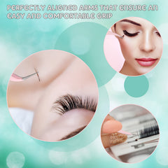 Chumia stainless steel tweezers with slip-resistant handle for secure grip.