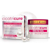 Cicatricure Antimanchas brightening face cream bottle boosts radiance in 4 weeks.