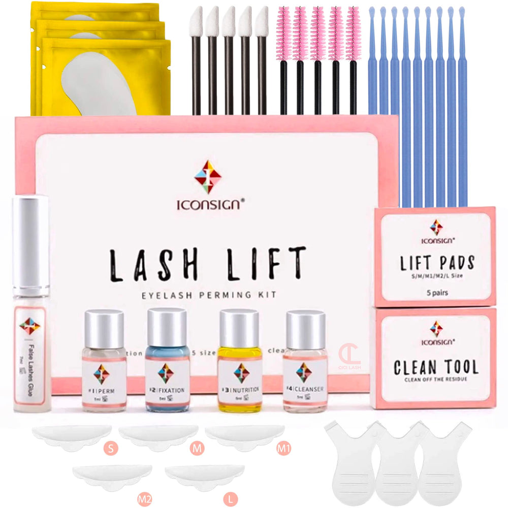 CICI Lash Lash Lift Kit eye shields enable comfortable at-home curling sessions.