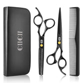 CIICII hair cutting scissors set for precise home or salon trims