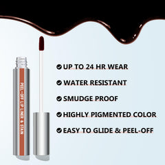 Cilrofelr lip liner application close-up demonstrating precise line