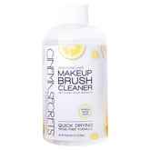 Cinema Secrets original brush cleaner bottle highlights lemon scent for quick refreshing of brushes