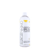 Cinema Secrets original makeup brush cleanser bottle front demonstrates quick-clean formula for busy artists.