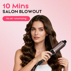 CINOSTAR brush with LED display offers precise temperature control for styling.