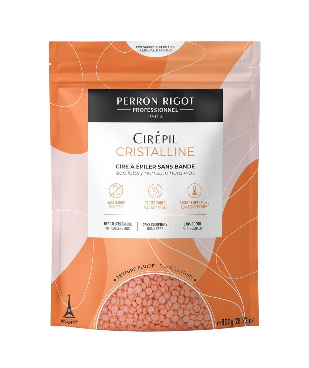 Cirepil Cristalline 800g bag — premium wax beads for efficient professional waxing.