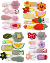 CISMARK 33-piece candy rainbow hairpin set adds bright color to everyday outfits and hairstyles