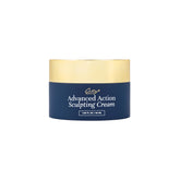 City Beauty Advanced Action Sculpting Cream bottle closeup for firming skincare