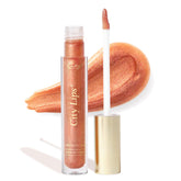 City Beauty City Lips Sparkling Cider bottle shown for a glossy, hydrated look.