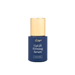 City Beauty UpLift Serum bottle closeup highlights lifting potential and premium packaging.