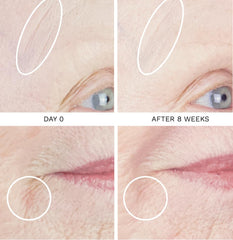 City Beauty UpLift Serum pump dispense showcases easy application for quick firming.