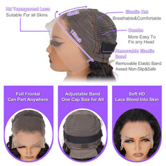 CITY GIRL pre-plucked hairline closeup showing natural parting for easy styling