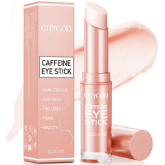 CITYGOO Caffeine Eye Cream Stick packaging highlights travel-friendly design for on-the-go freshness.
