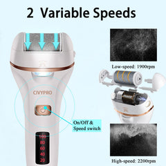 CIVYPRO IPX7 waterproof design for wet or dry foot use.