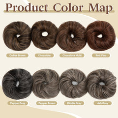 CJL HAIR cat ears styling option demonstrates versatility in a high bun.