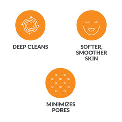 Clarisonic Deep Pore brush head for Mia 2 provides thorough cleansing with soft bristles.