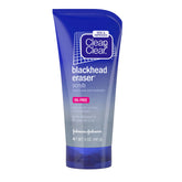 Clean & Clear Blackhead Eraser bottle shows oil-free formula for clear-looking skin