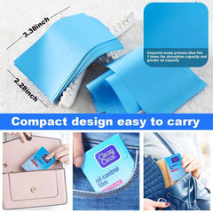 Clean & Clear Oil Control Film compact case ready for pockets.