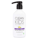 Clean Kids Naturally Tahitian Vanilla Body Lotion bottle delivers non-greasy hydration
