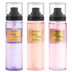 Clean-n-Fresh Timeless Dreams bottle close-up for romantic daytime scent boost.