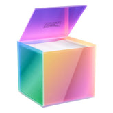 CLEAN SKIN CLUB Prism Box keeps towels neatly organized for easy access.