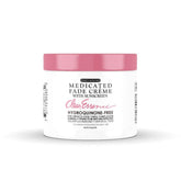 Clear Essence Exclusive Medicated Fade Creme sunscreen tube closeup for even tone and protection