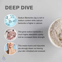 ClearLee Bentonite Clay Powder for hair detox and scalp cleansing rituals