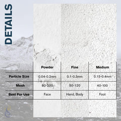 ClearLee pumice powder mixed into soap base for natural exfoliating bars