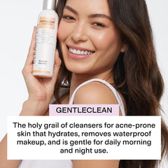 CLEARSTEM GentleClean creamy foam lather ready for daily cleansing