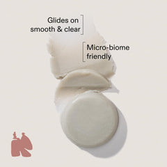 Cleo + Coco ingredients close-up with activated charcoal magnesium probiotics for microbiome-friendly freshness.