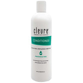 Cleure Hydrating Fragrance Free Conditioner bottle demonstrates unscented moisture for sensitive hair