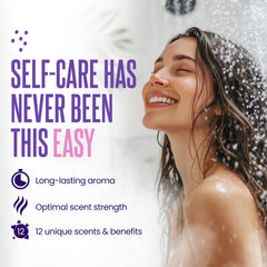 Cleverfy Shower Steamer Grapefruit – uplifting fragrance for mood-boosting showers.
