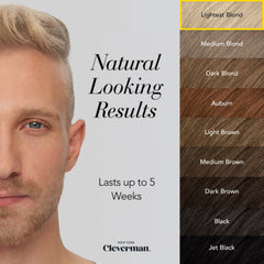 Cleverman all-in-one color kit contents with gloves ready for mess-free application.