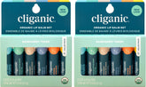Cliganic lip balm set packaging transition with unchanged organic formula
