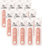 Cliganic My Cotton Premium Rounds 1080-count pack, ultra-soft pads for makeup removal.