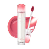 CLIO Crystal Glam Tint bottle with glass-like shine and weightless wear.